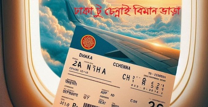 ঢাকা টু চেন্নাই বিমান ভাড়া ২০২৫